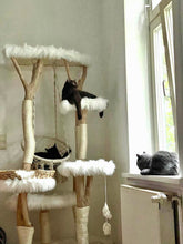 Laden Sie das Bild in den Galerie-Viewer, Naturkratzbaum Zola, Elmo, Tilda, Baily, Simba & Birne