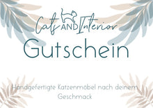 Laden Sie das Bild in den Galerie-Viewer, Gutschein von CatsANDInterior